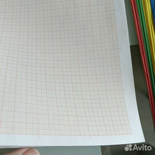 Калька, миллиметровка, цветная бумага