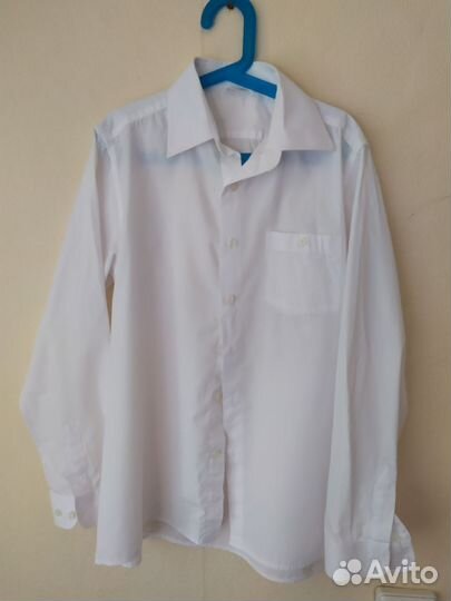 Рубашка белая 158-164