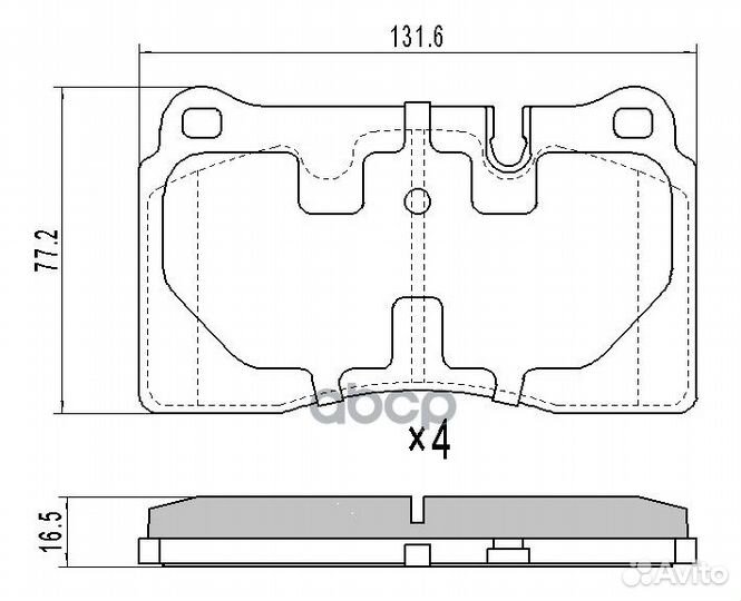 Колодки тормозные VAG/land rover touareg/TT/RR