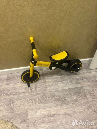 Велосипед беговел 3 в 1 с ручкой