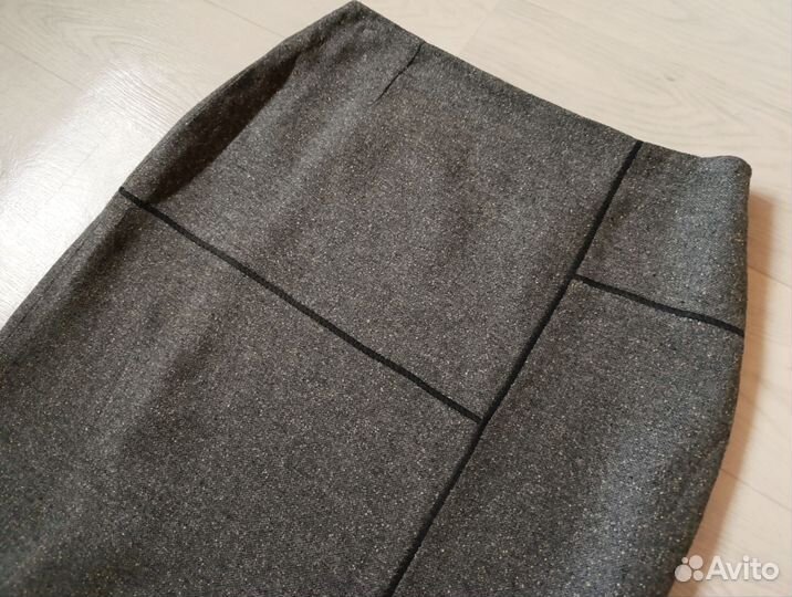 Юбка шерсть шелк 42 44