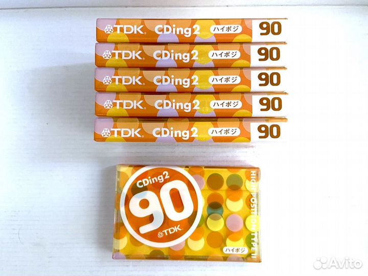 Аудиокассета кассета TDK CDing 2 90 - 2002 г