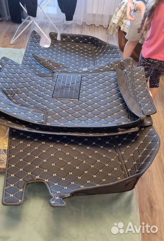 3d коврики из экокожи для киа церато 3