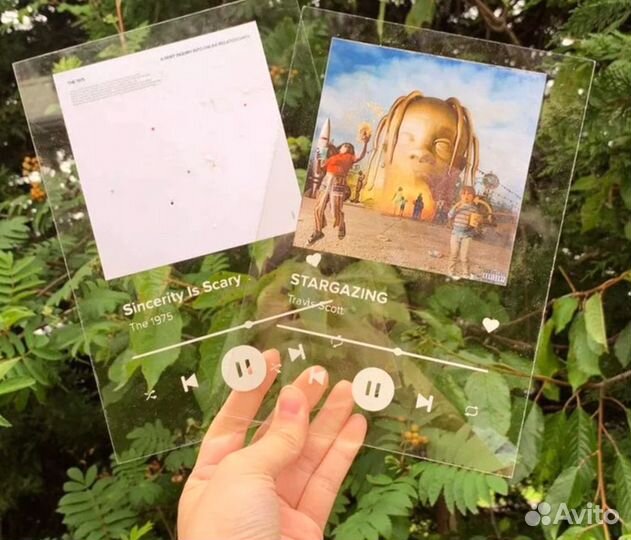 Трек пластинка (с треком)