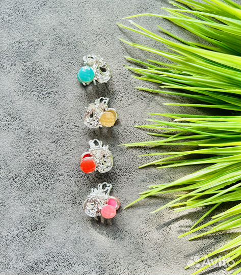 Заколка для волос крабик металлический