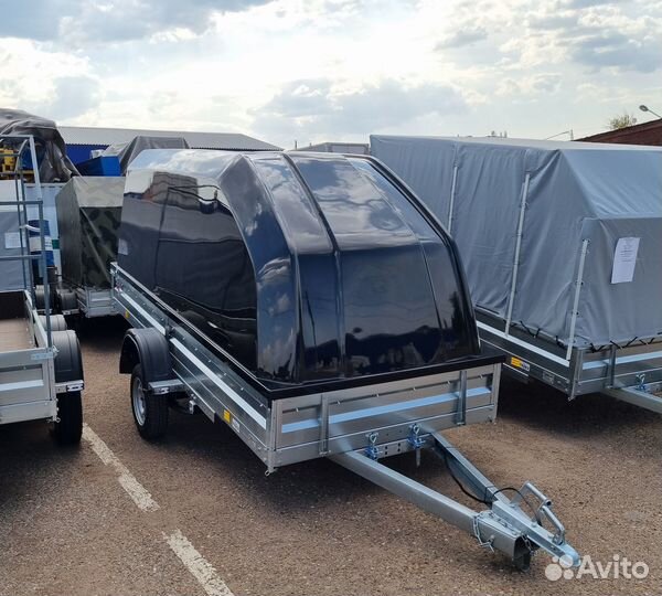 Пластиковая крышка на прицеп Мзса