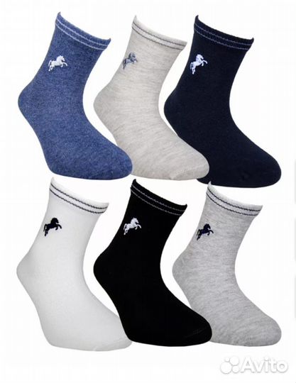 Носки с вышивкой для мальчика