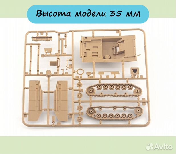 Сборная модель Штурмгаубица 42 1:72 детали Italeri