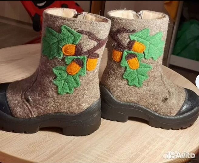 Валенки 25р(16,8см) отлич состояние Филипок