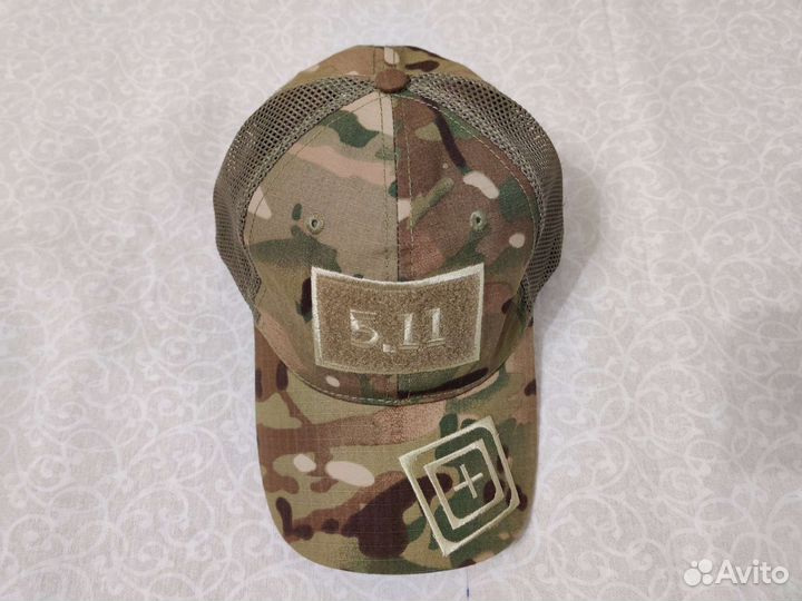 Бейсболка 5.11 tactical, черная и мультикам