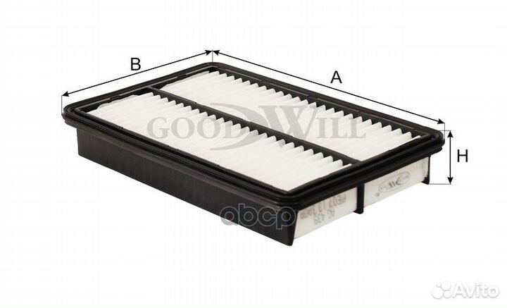 Фильтр воздушный 0 AG439 Goodwill