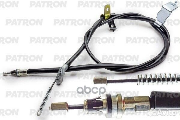 Трос стояночного тормоза задн лев Nissan X-Trai