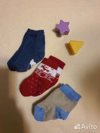 Носки для девочки 0-6 месяцев, 10 пар