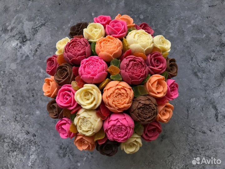 Букеты из шоколада ручной работы