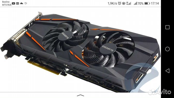 Видеокарта gigabyte GeForce GTX 1060 G1 gaming