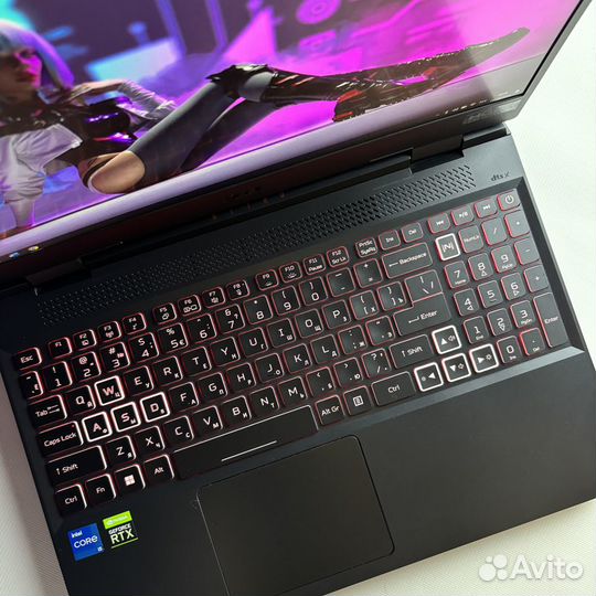 Игровой ноутбук Acer Nitro i5-12Gen/RTX3060/165Гц