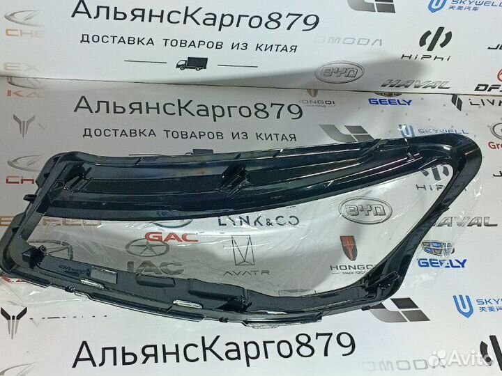 Стекло фары переднее левое Geely Emgrand