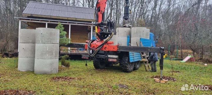 Колодец септик под ключ.Бурение колодца и септика