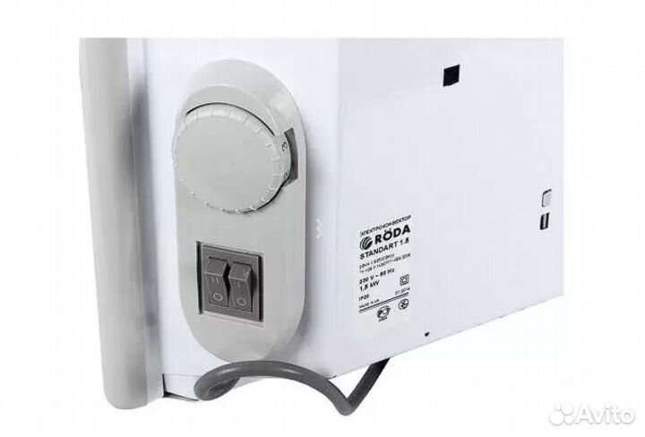 Конвектор Roda Standart евна-2.0 белый