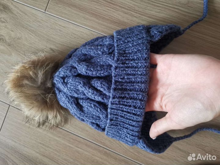 Комплект шапка и снуд для мальчика