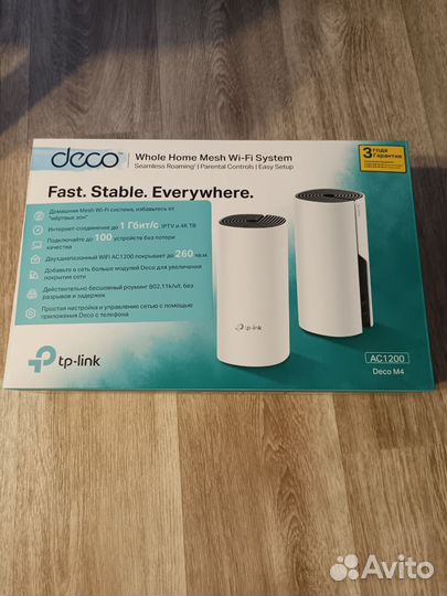 Wifi роутер tp link Deco m4