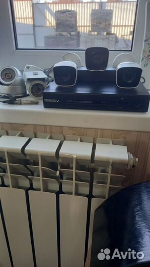 Комплект видеонаблюдения бу