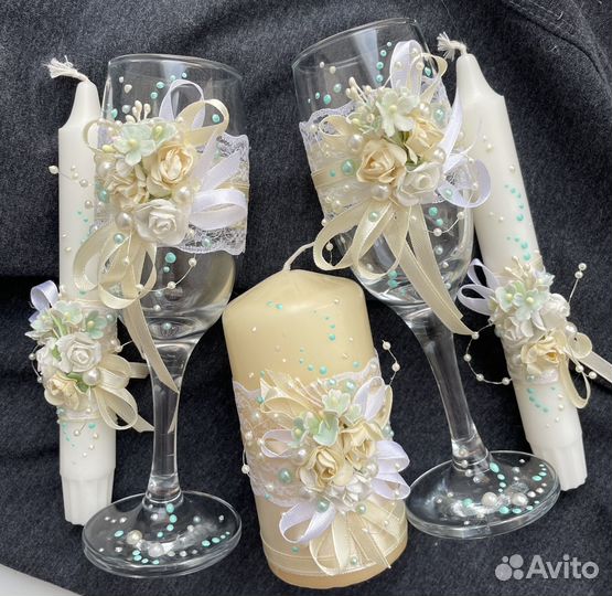 Бокалы на свадьбу