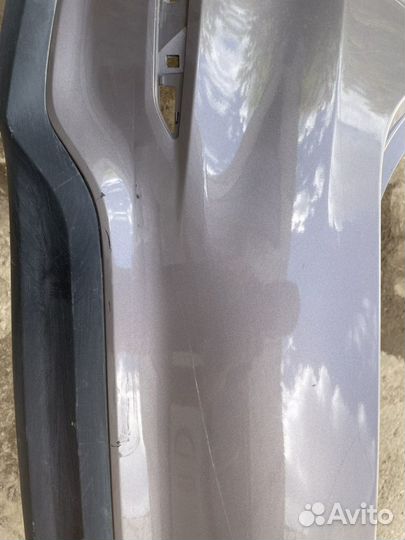 Задний бампер hyundai solaris 2