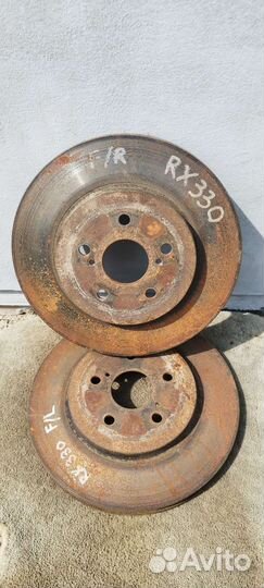 Диски тормозные 4351248081 Lexus RX 2003-2009