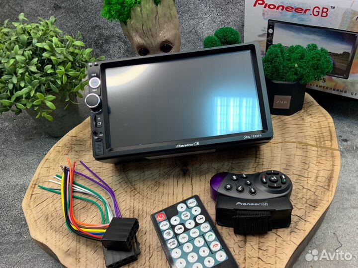 Магнитола pioneer 2din bluetooth (новый)