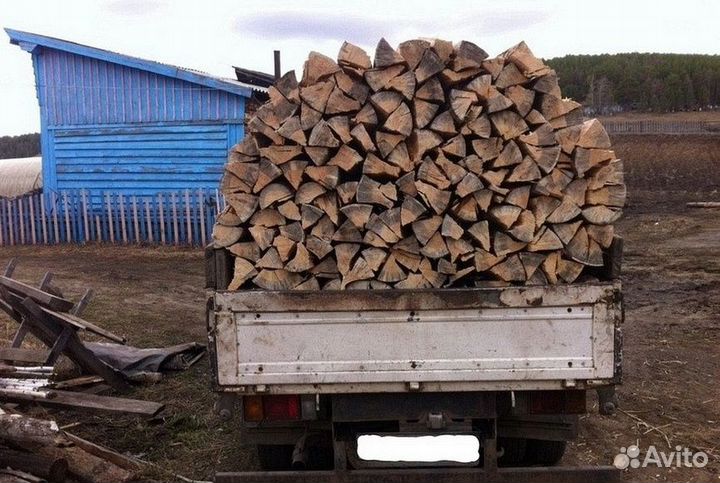 Сухие березовые дрова