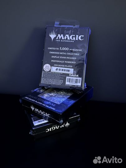Металлическая карта Magic the Gathering