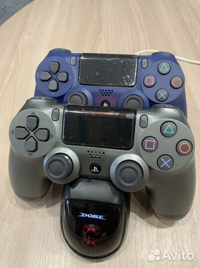 Sony dualshock 4 темно-синий/сталь