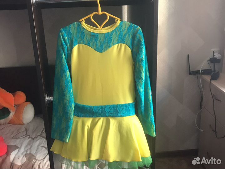 Платье, термо кофта, юбка для гимнастики и катания