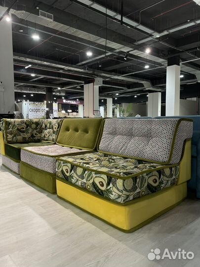 Диван модульный, размер 3х1