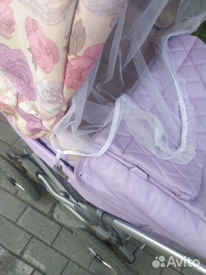 Коляска люлька для новорожденных Happy Baby