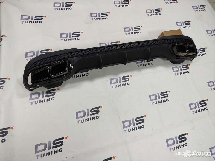 Диффузор Mercedes E-class w212 13-16г 63 AMG blaсk