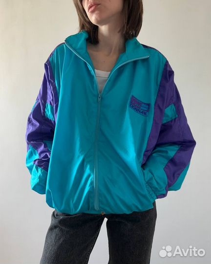 Винтажный рейверский бомбер