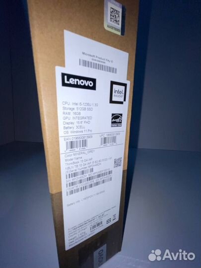 Ноутбук Lenovo ThinkBook 15 G4 IAP (21DJ00D3PB