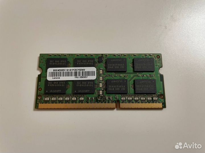 Оперативная память DDR3L 8gb M471B1G73EB0-YK0