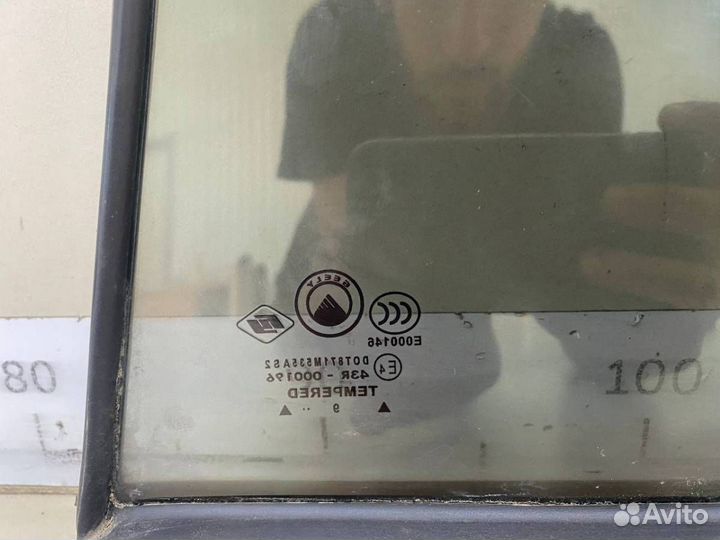 Стекло двери задней правой форточка Geely MK 2008