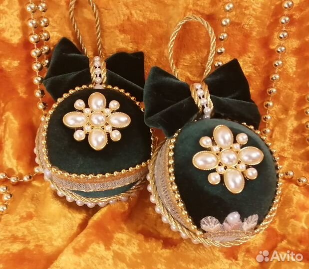 Новогодний подарок. Украшения ручная работа