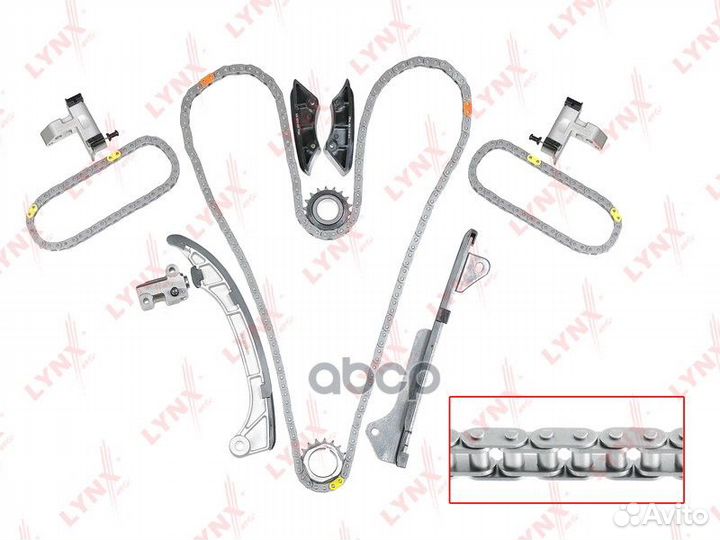 Комплект цепи грм TK0060 lynxauto
