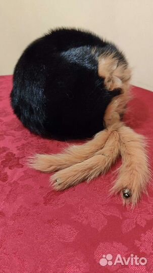 Шапка норковая женская