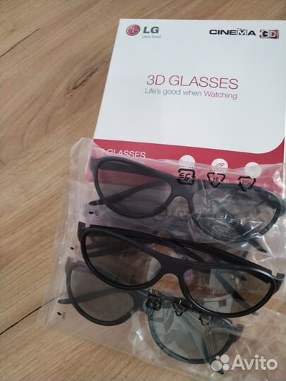 3D очки lg