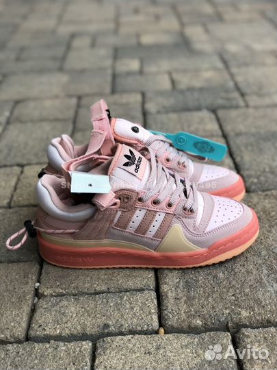 Кроссовки Adidas Forum Bad Bunny Pink Easter Egg