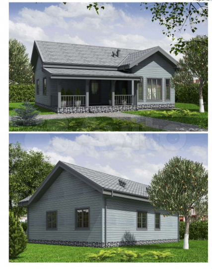 Дом 111 м² на участке 12 сот.