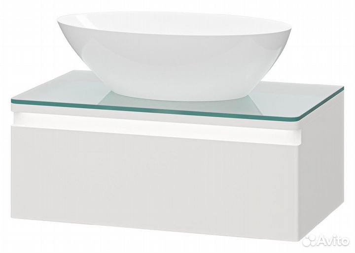 Тумба с раковиной Misty Скай П-Ска01070-011