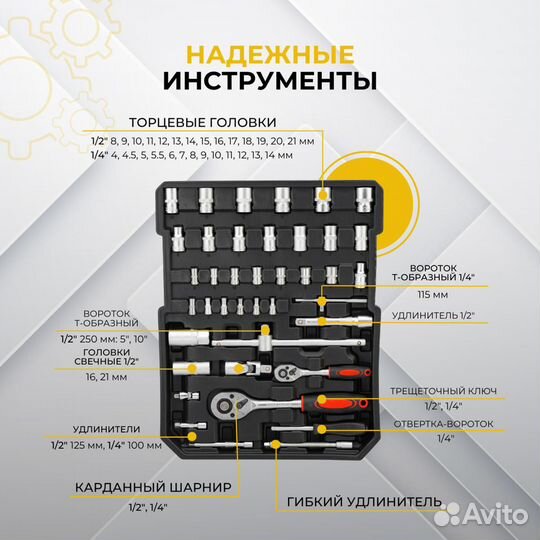 Набор инструментов для автомобиля/дома/ремонта 399