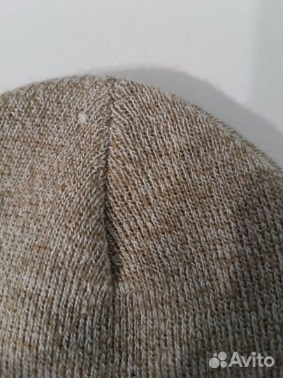 Шапка осень для девочки бежевая